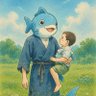 Фото профиля 半魚人|亡き妻の残した子を守るパパ
