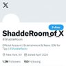 Фото профиля ShaddeRoom of X