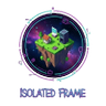 Фото профиля isolated frame
