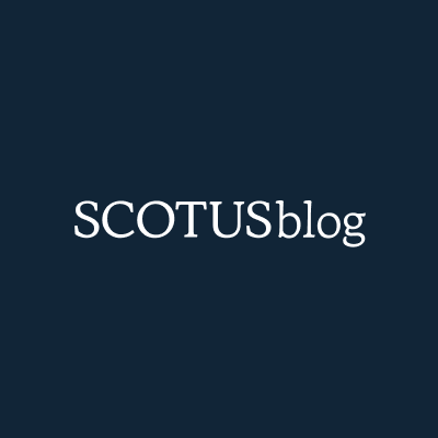 SCOTUSblog's profile picture