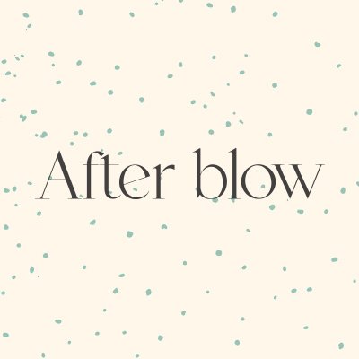 After blow|アフターブロー日本公式's profile picture
