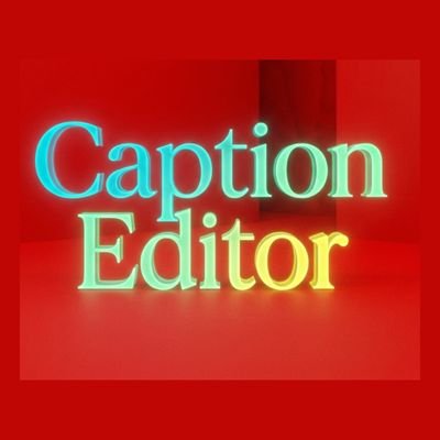 CaptionerEditor's profile picture