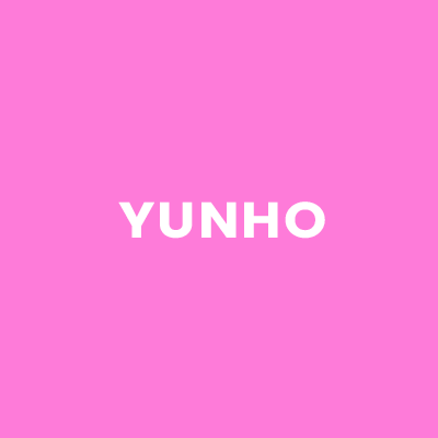 For Yunho's profile picture