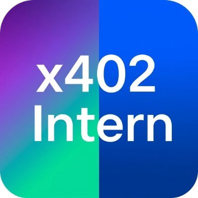 x402 Intern's profile picture