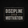 DisciplineOverMotivation profil fotoğrafı