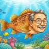 およぐメガネのおじさん 的头像