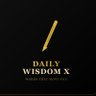 Profilbild von Daily Wisdom X | Mindset & Quotes