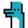 低解像度イルカ 的头像