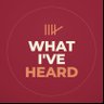 Фото профиля What I’ve Heard