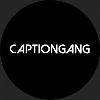 CaptionGang's profile picture
