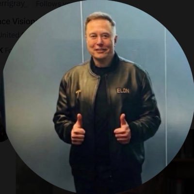 Elon's profile picture