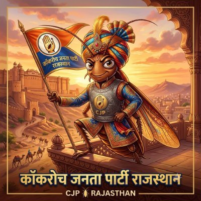 कॉकरोच 🪳जनता पार्टी (CJP) राजस्थान's profile picture