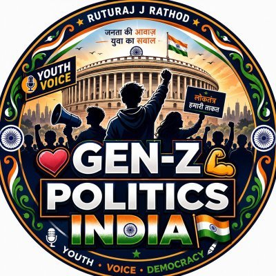🫶GEN- Z 💪 POLITICS INDIA 🇮🇳's profile picture