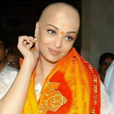 bald aishwarya rai's profile picture