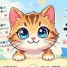 デカ目の猫 的头像