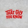 Фото профиля That Guy You Know