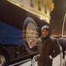 Iluminado profil fotoğrafı