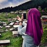 Qazaq kızı profil fotoğrafı