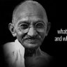 Gandhi profil fotoğrafı